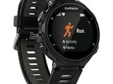 a close up of a smart watch on a white background