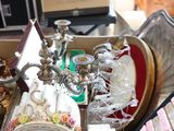 a box full of assorted items sitting on a table