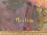 an image of a painting of a woman with an umbrella