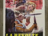 a poster for the movie la revolte des vierges