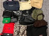 a lot of bags that are sitting on the floor