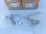 a box of boxes and a pair of hoses on a table
