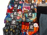 many pairs of men ' s underwear on display in a store