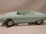 a toy car that is sitting on a table