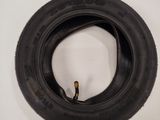 a tire that has a small hole in the middle of it
