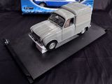 a toy truck that is sitting on top of a table