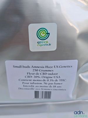 Expédition obligatoire - CBD - Un sachet de 250 grammes de f…