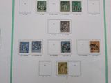 an open book with a picture of different stamps on it