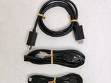 two cables that are connected to each other on the table