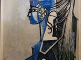 une image d'une peinture représentant une femme aux cheveux longs