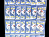 pokemon trading cards with a lot of different designs on them