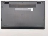 a close up of a laptop on a white surface