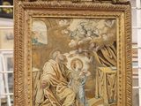a picture of a painting hanging on a wall