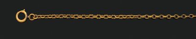 an image of a close up of a gold chain on a black background