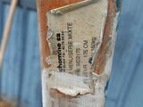 a piece of paper on the back of a skateboard