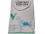 a bag of food with a dog on it