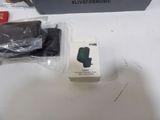 a box with a remote control on top of a table