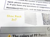 a close up of a sign with a qr code on it