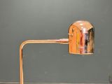 a lamp that is on top of a table