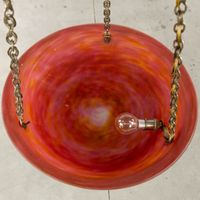 Daum Nancy, suspension Art déco en pâte de verre, France, ve… (photo 3)