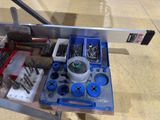 a picture of a table with tools on it