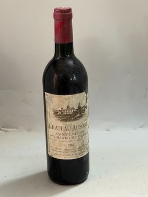 1 bouteille Château AUSONE 1981 1er GC Classé A Saint Emilio…