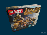 a box of legos with a picture of a hulk on it