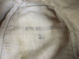 an image of a close up of a jacket with a label on it