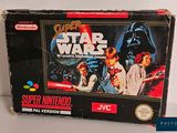 an old nintendo game box with a picture of star wars on it