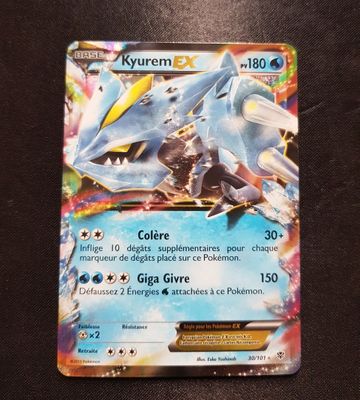 NOIR ET BLANC Explosion Plasma - Kyurem EX 30/101 - Near min…