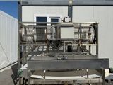 a machine that is sitting in the middle of a parking lot