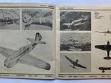 an old book with pictures of airplanes on it