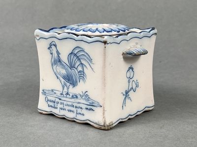 Emile GALLE (Lorraine), période Saint-Clément. Encrier solit… - Photo 1