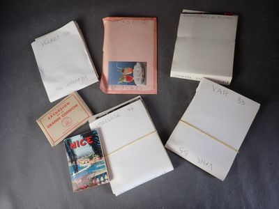 many books that are sitting on a table