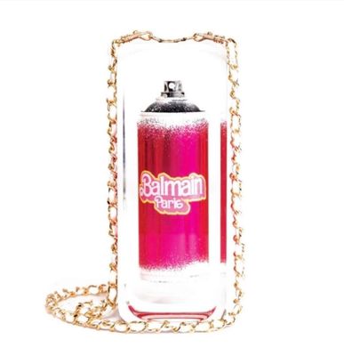 an image of a bottle of perfume on a chain
