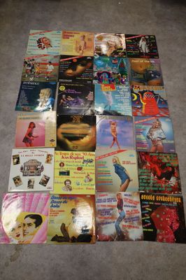 24 vinyles 33 tours Hit Parade Chante, Stars of the Hit, Les…