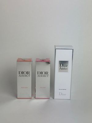 dior addict eap spray and dior addict eap spray on a white background