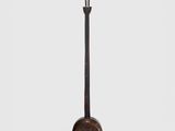 an image of a wooden instrument with a cat head on top of it