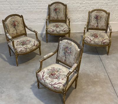 four chairs with floral upholstered upholstered upholstered upholstered upholstered upholstered upholstered upholstered