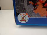 a box that has a picture of a castle on it