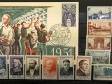 une image représentant un ensemble de timbres sur lesquels figurent des hommes