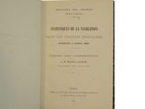an open book with a black and white title on it