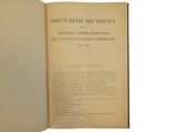 an open book on a white background with a picture of a man