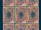 six square coasters with a picture of a black hole in the middle
