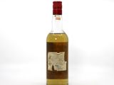 an image of a bottle of alcohol sitting on top of a white surface