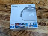 boxed box of the new oculuss go headphones on a wooden table
