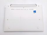 an image of a white laptop computer sitting on top of a white table
