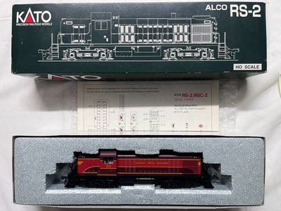 HO –KATO – Locomotive ALCO RS-2 Chicago Great Western Réf 37-2101 – Tr - Photo 1
