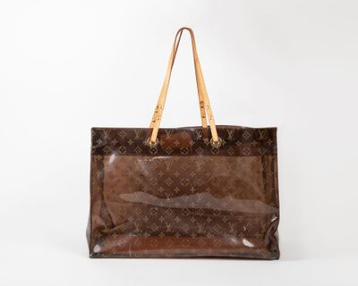 LOUIS VUITTON, Paris Sac cabas en plastique monogram transpa…