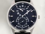 une image d'un gros plan d'une montre-bracelet avec des chiffres romains
